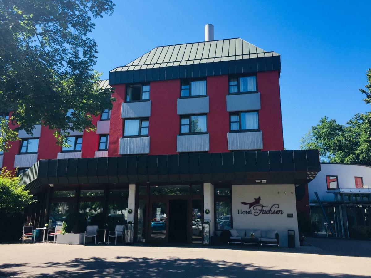 Hotel Fuchsen Кирххайм унтер Тек Екстериор снимка